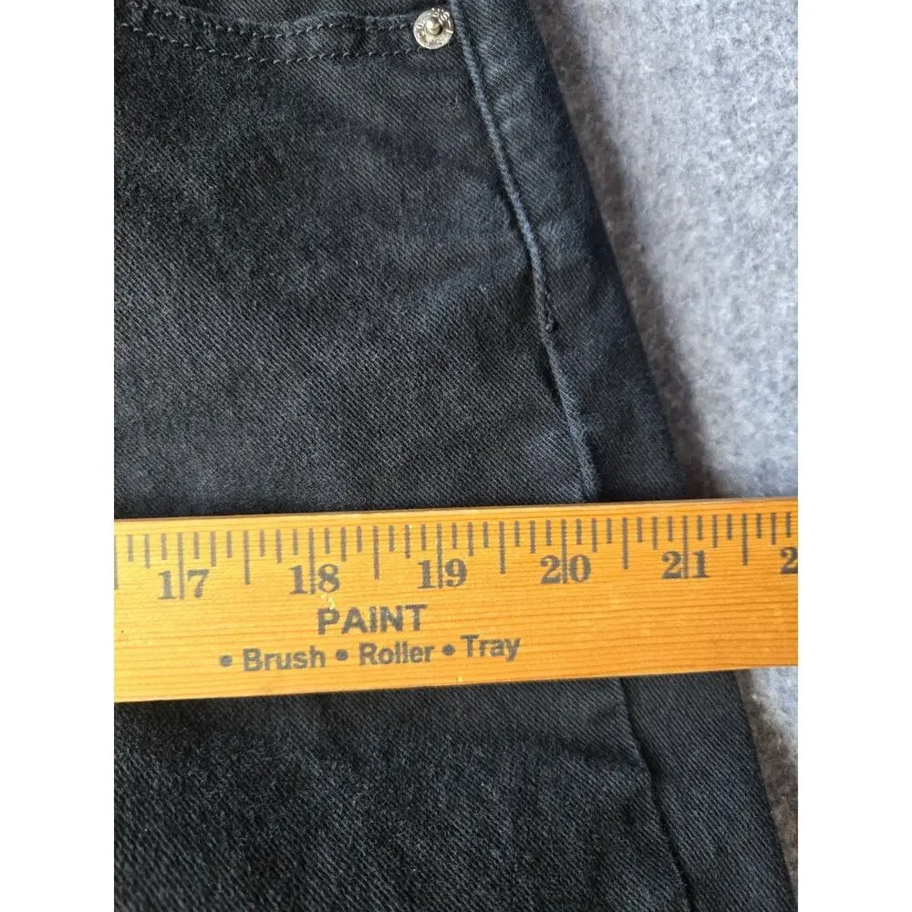 Levi's Women's Jeans 550 Relaxed Fit Tapered Leg Black Highrise Size 16R / 34x32